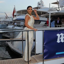 Kim Kardashian llega a la fiesta de MailOne en Cannes Lions 2014