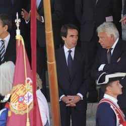 Los expresidentes del Gobierno en la proclamación del Rey Felipe VI