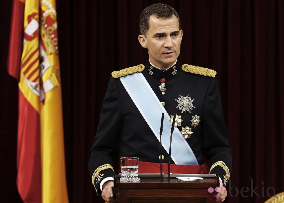 El Rey Felipe VI ofrece su primer discurso tras ser proclamado Rey de España