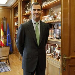 El Rey Felipe espera al presidente del Gobierno en su primer despacho tras la proclamación