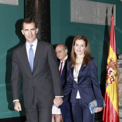 Primer acto del Rey Felipe VI y la Reina Letizia