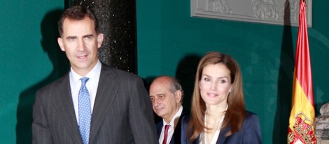 El Rey Felipe VI y la Reina Letizia en su primer acto tras la proclamación