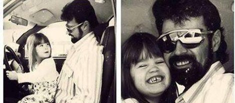 Demi Lovato junto a su padre