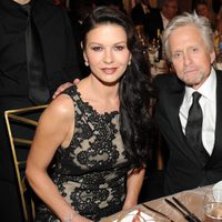 Michael Douglas y Catherine Zeta-Jones en la gala homenaje a Jane Fonda organizada por la AFI