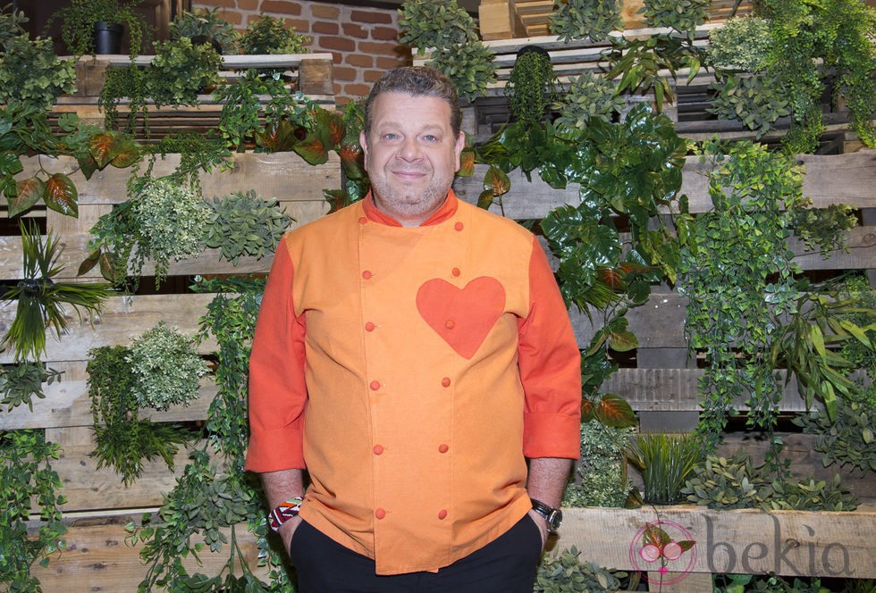 Alberto Chicote en la presentación de la segunda edición de 'Top Chef'