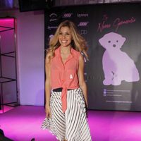 Natalia en la presentación de la colección de moda de Nerea Garmendia