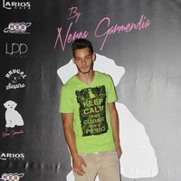 Joel Bosqued en la presentación de la colección de moda de Nerea Garmendia