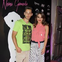 Andrea Duro y Joel Bosqued en la presentación de la colección de moda de Nerea Garmendia