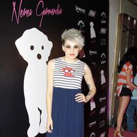 Angy en la presentación de la colección de moda de Nerea Garmendia