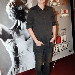 Gorka Otxoa en el estreno de 'Crimen Perfecto'