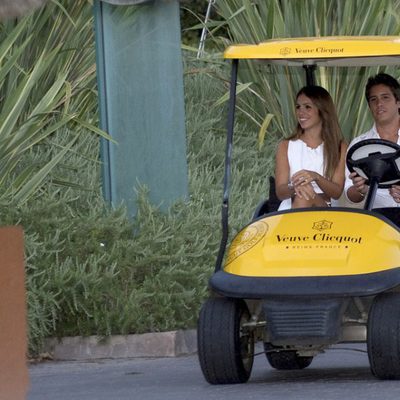 Famosos en un torneo de golf en La Moraleja