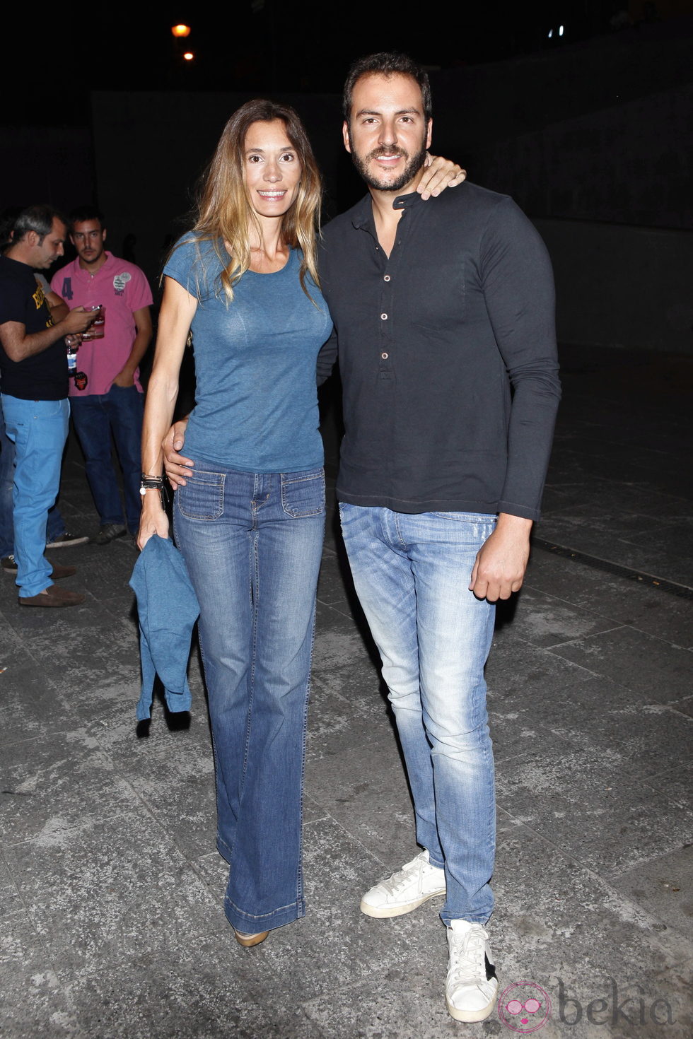 Borja Thyssen y Blanca Cuesta en el concierto de Maná en Madrid