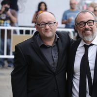 Álex de la Iglesia a su llegada al Festival de San Sebastián 2011