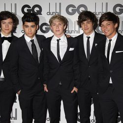 One Direction en los Premios GQ Hombre del año 2011