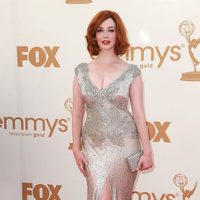 Christina Hendricks en los premios Emmy 2011