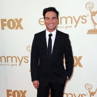 Johnny Galecki en la gala de los premios Emmy 2011