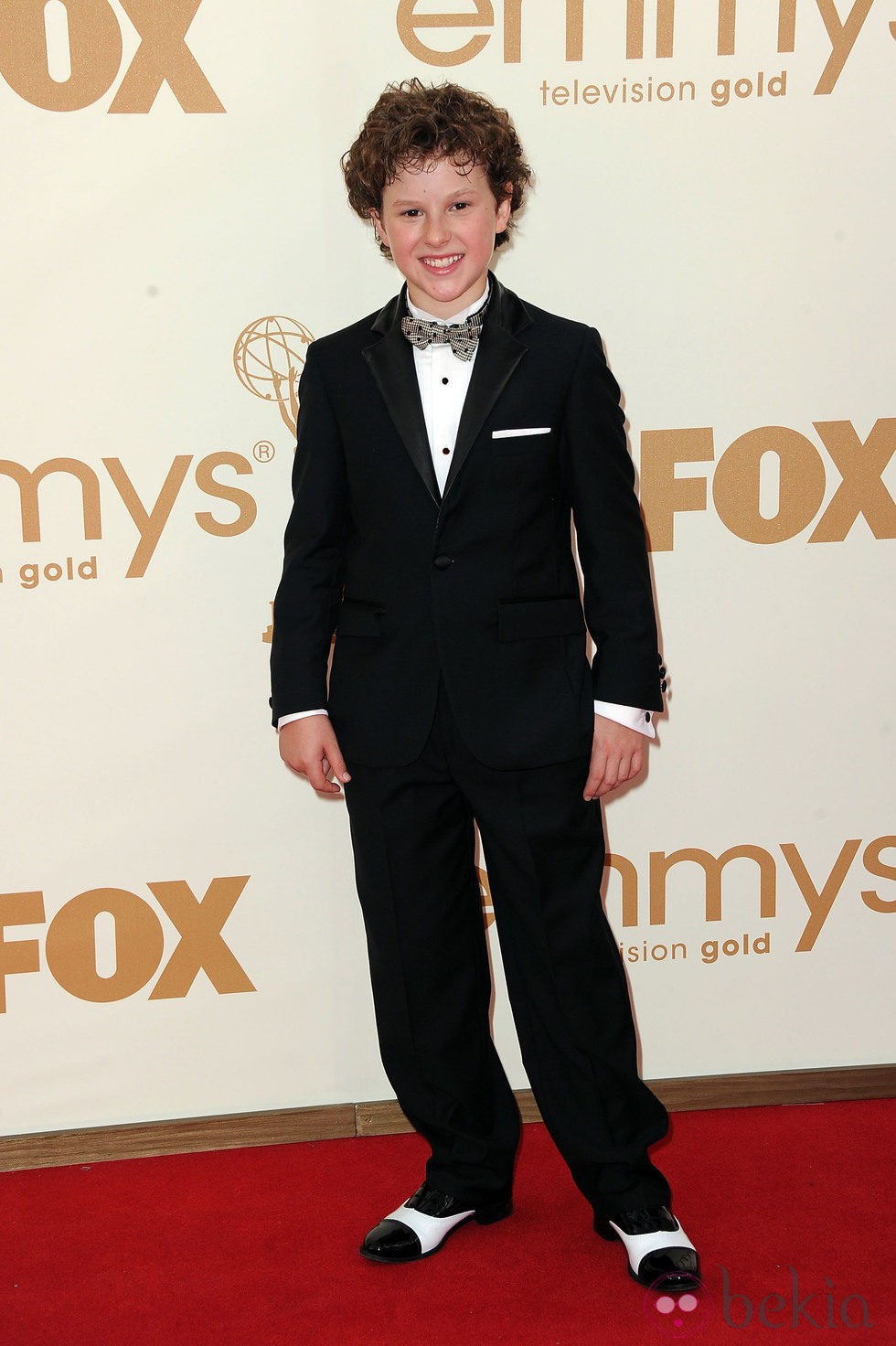 Nolan Gould en los premios Emmy 2011