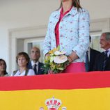 La Infanta Elena presidiendo el Concurso de Saltos de Madrid