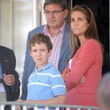 La Infanta Elena y Felipe de Marichalar en el Concurso de Saltos de Madrid