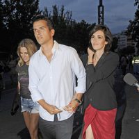 Paz Vega y Orson Salazar en el concierto de los Rolling Stones en Madrid