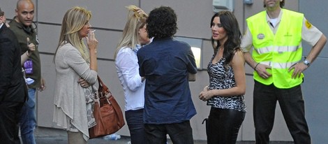 Pilar Rubio en el concierto de los Rolling Stones en Madrid