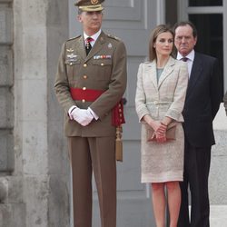 Los Reyes Felipe y Letizia en la Salutación de las Fuerzas Armadas y la Guardia Civil al Rey