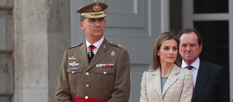 Los Reyes Felipe y Letizia en la Salutación de las Fuerzas Armadas y la Guardia Civil al Rey