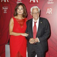 Ana Rosa Quintana y el Padre Ángel en el décimo aniversario de 'El Programa de Ana Rosa'