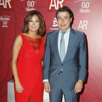 Ana Rosa Quintana e Ignacio González en el décimo aniversario de 'El Programa de Ana Rosa'