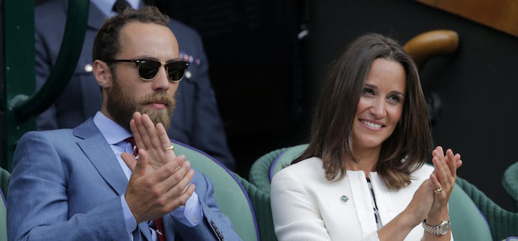 James y Pippa Middleton en un partido de Rafa Nadal en Wimbledon 2014