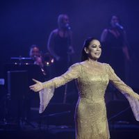 Isabel Pantoja en un concierto en Valladolid tras conocer que no irá a la cárcel