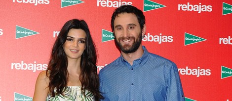 Clara Lago y Dani Rovira en la presentación de las rebajas de verano 2014 de El Corte Inglés