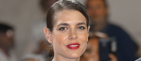 Carlota Casiraghi en la clausura del Concurso de Saltos de Monte-Carlo 2014