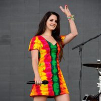 Lana del Rey en el Festival de Glastonbury 2014