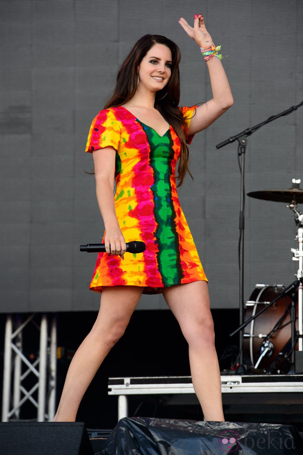 Lana del Rey en el Festival de Glastonbury 2014