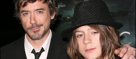 Robert Downey Jr y su hijo Indio Downey