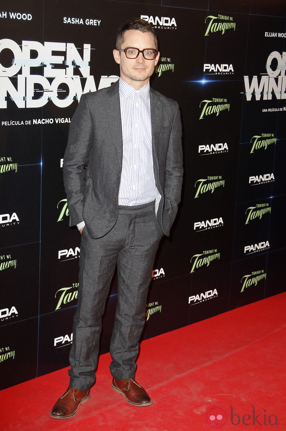 Elijah Wood en el estreno de 'Open Windows' en Madrid