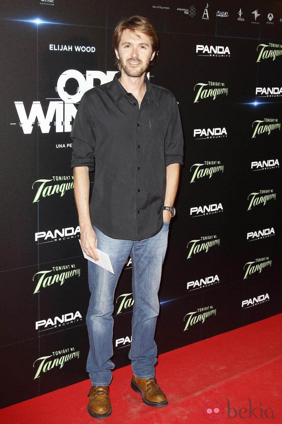 Manuel Velasco en el estreno de 'Open Windows' en Madrid