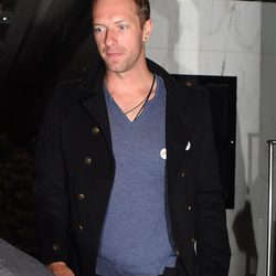 Chris Martin, vocalista de Coldplay, tras su concierto en Londres