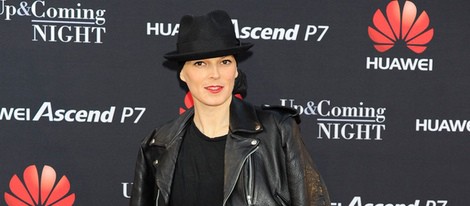 Bimba Bosé en la fiesta de una firma de smartphones