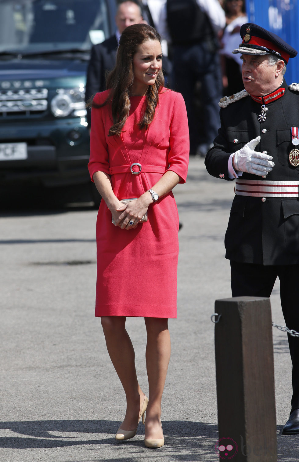 Kate Middleton visita un proyecto solidario en una escuela de Londres