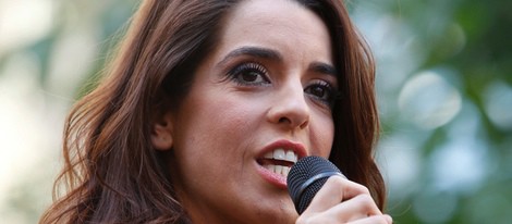 Ruth Lorenzo en el pregón del Orgullo Gay 2014 de Madrid