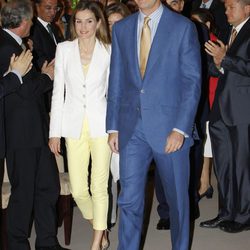 Los Reyes Felipe y Letizia en la entrega de 'Becas y Ayudas a la Investigación' de la Fundación Iberdrola