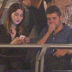 María Valverde en el concierto de David Bisbal