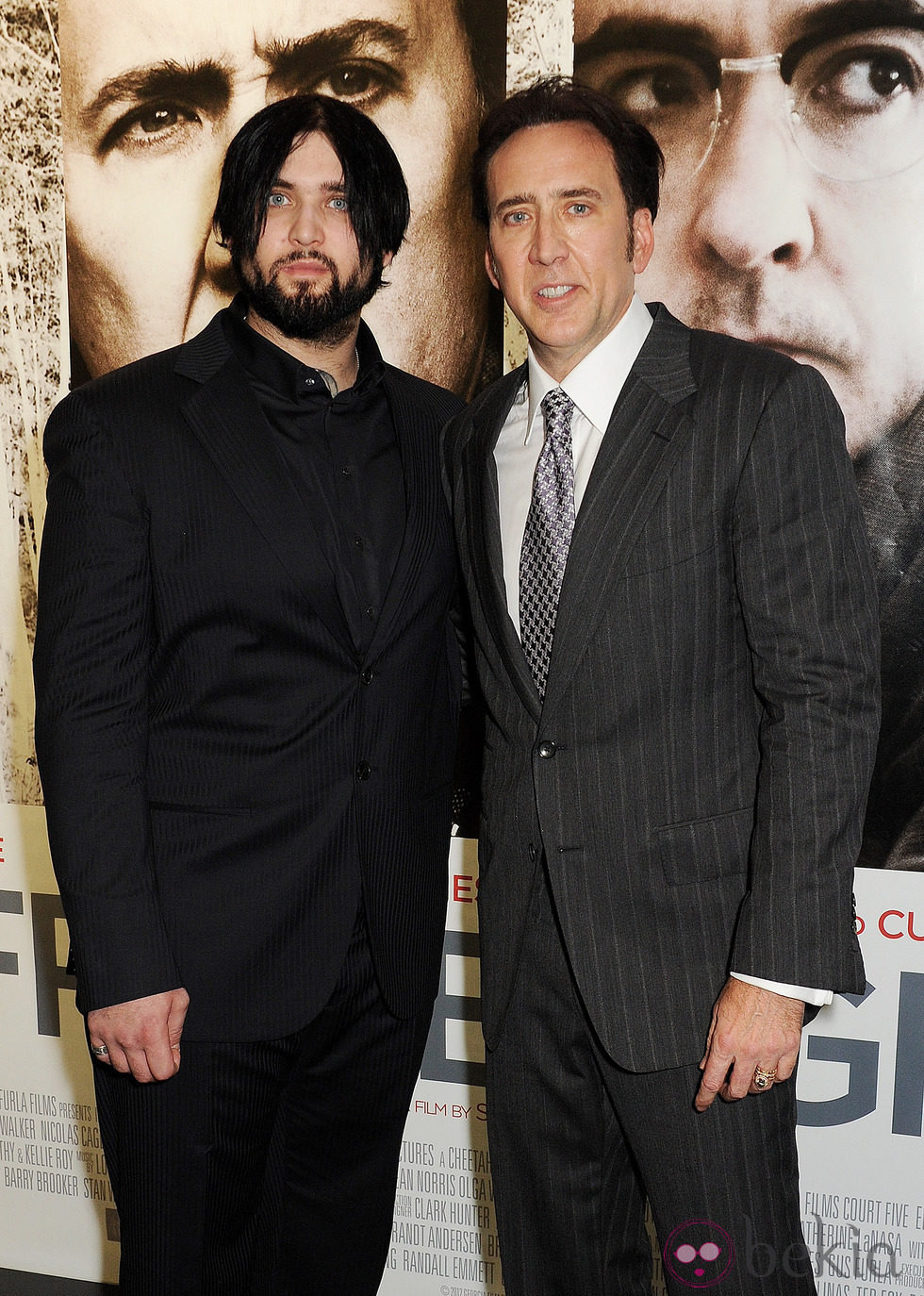 Nicolas Cage con su hijo Weston