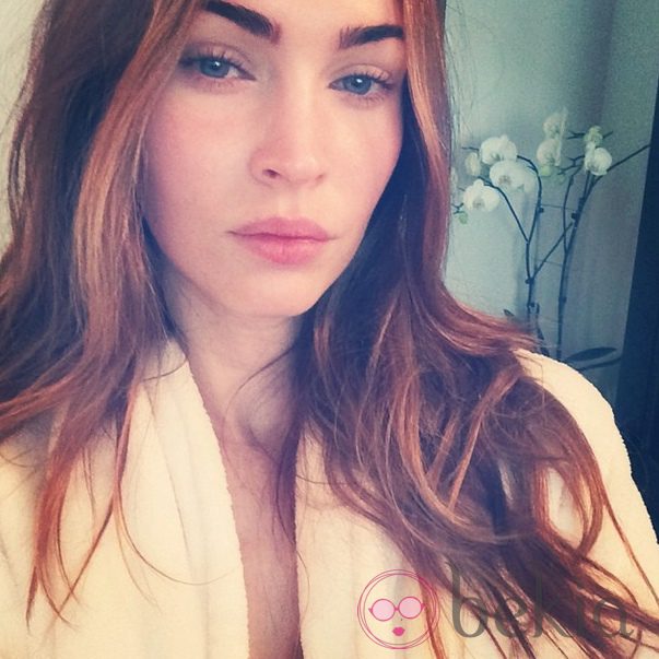 Megan Fox sin maquillaje en su primera selfie en Instagram