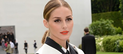 Olivia Palermo en el desfile de Dior de la Semana de la Alta Costura de París otoño/invierno 2014