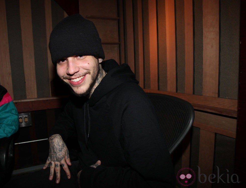 Ricky Hil en un estudio de Nueva York