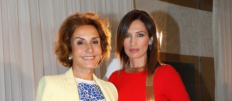 Nieves Álvarez y Naty Abascal en el desfile de Stepháne Rolland de la Semana de la Alta Costura de París otoño/invierno 2014