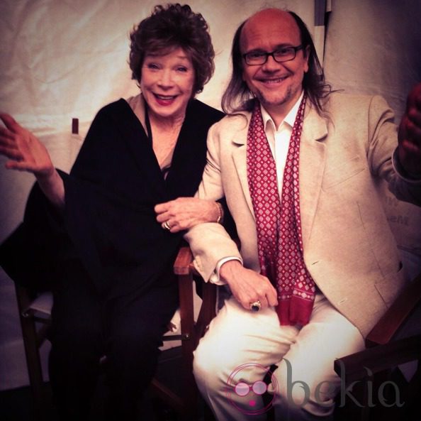 Santiago Segura y Shirley MacLaine en Gran Canaria